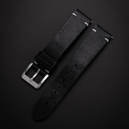 Lederarmband Granite Black - 20mm